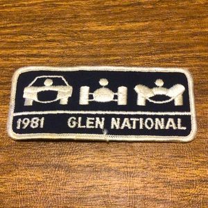 Rare NOS 1981 Glen National Motor Racing Patch